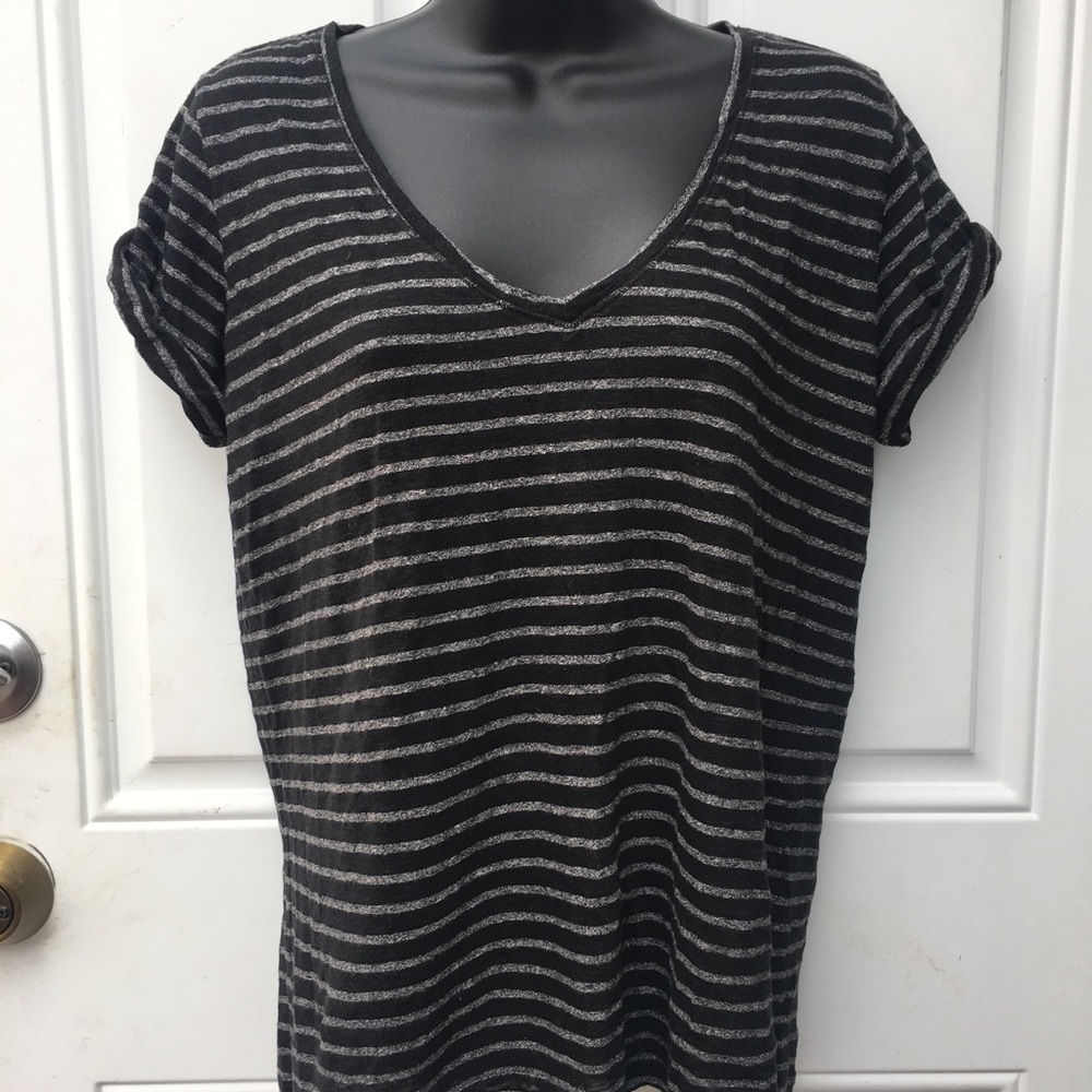 Scotch & Soda women v neck short sleeve top
